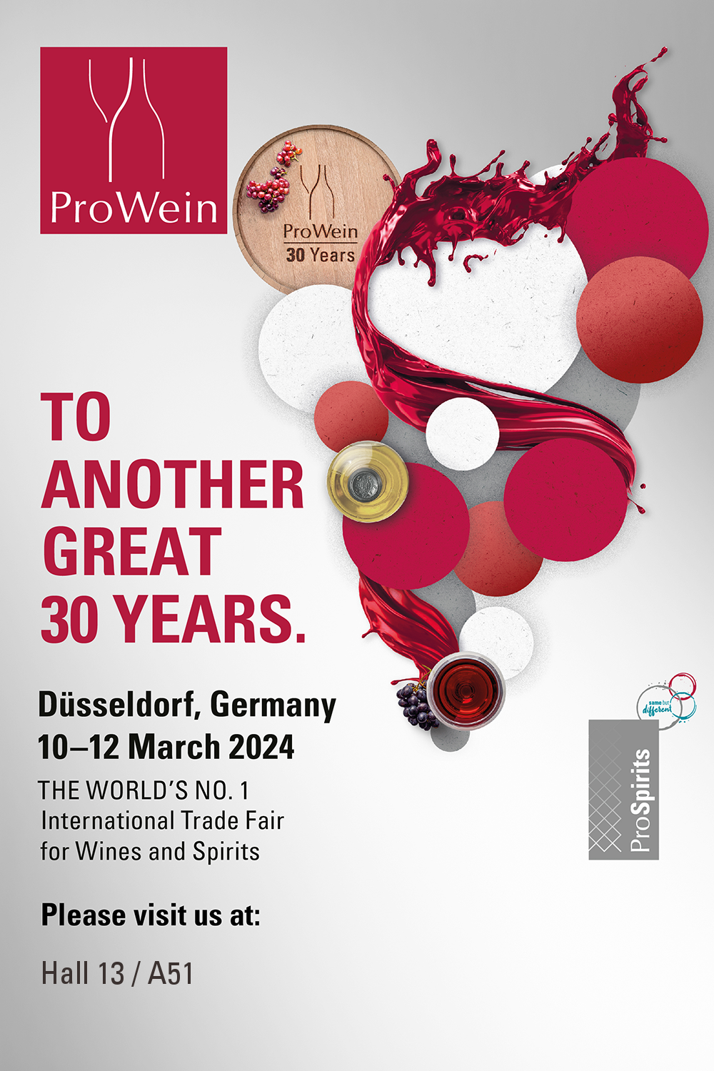 ЗАО "Букет Молдавии" примет участие в международной выставке "ProWein 2024"! ЗАО "Букет Молдавии" примет участие в международной выставке "ProWein 2024"!